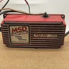 Msd 6al 6420 Ignition Box And Rev Limiter Nhra Drag Race