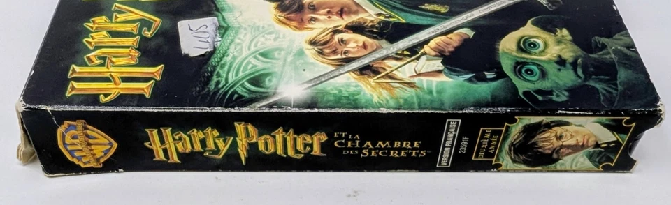 Harry Potter et la chambre des secrets VHS (2002) - NTSC - French -Good (Tested) - Image 2 of 4