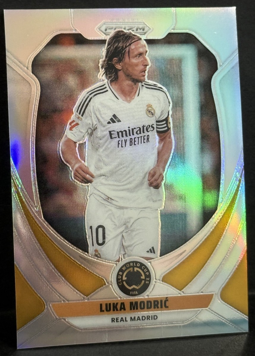 2025 Panini Prizm FIFA Club World Cup Real Madrid Luka Modric