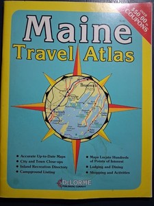 1985 Maine Travel Atlas