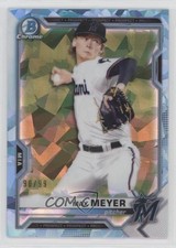 2021 Bowman Sapphire Edition Chrome Prospects Aqua Refractor 90/99 Max Meyer 0ks