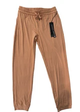 $58 Kyodan Women's Drawstring Jogger Pants - Peach - Medium - New With Tags