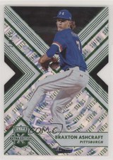 2018 Elite Extra Edition Status Emerald Die-Cut 24/49 Braxton Ashcraft #50 hg6