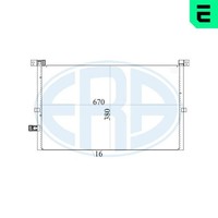 Era Kondensator Klimaanlage 667163 FüR Ford Mondeo 3 Turnier Bwy B4Y B5Y 16V Sci