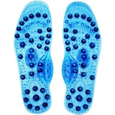Magnetic Shoe Insoles Reflexology for Pain Relief Foot Acupuncture Point Therapy