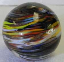 20753m Nice Handmade Contemporary Keith Baker Marble .97 Inches Mint
