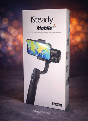 Hohem iSteady Mobile Plus 3-Axis Gimbal Stabilizer New Sealed for iOS, android