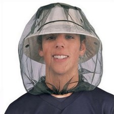 Outdoor Anti Mosquito Mesh Face Mask Hat Breathable Fishing Cap Net Cover Style