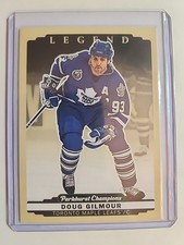 2022-23 Upper Deck Parkhurst Champions SP Legends Doug Gilmour #337 Maple Leafs