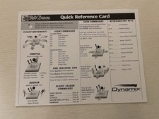 Red Baron Dogfighting Action Quick Reference Card