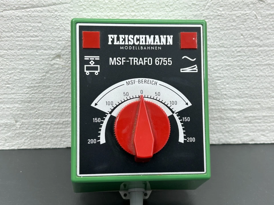 MSF Control Transformer, Fleischmann 6755, All Tracks, DC, Very Good Condition - Image 2 of 4