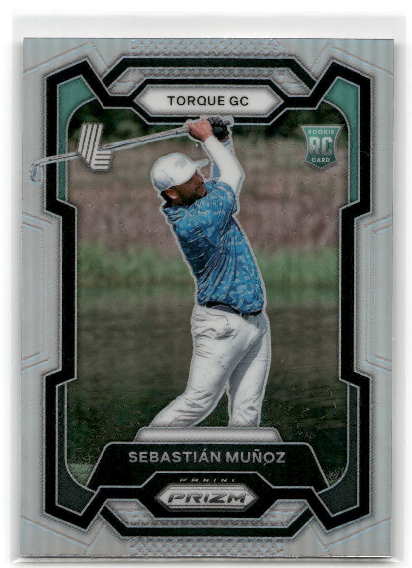 2024 Panini Prizm Liv Golf Sebastian Munoz #27 Silver RC Prizm
