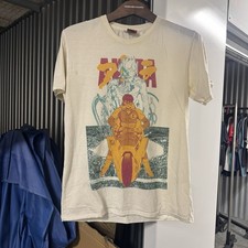 Akira 2013 Shirt Vintage Rare , Anime , Big Print Cream Tee