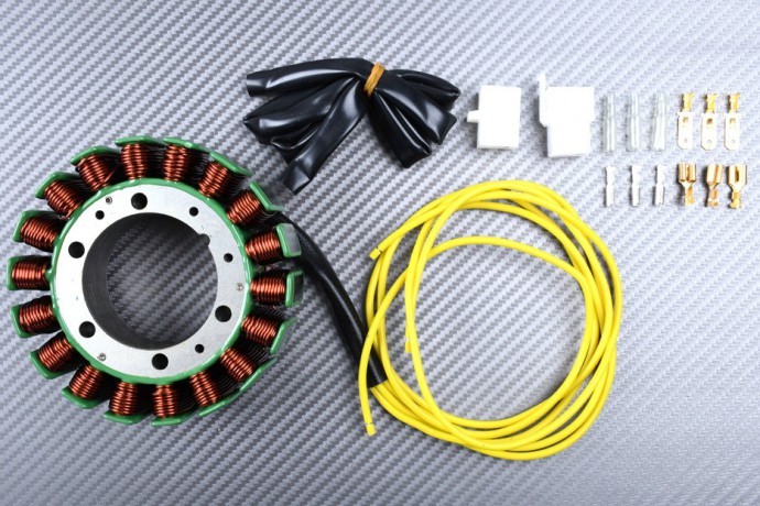 Stator bobine alternateur type origine pour Suzuki GV 1200 Madura 1985-1986