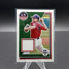 2022 Panini USA Baseball Stars & Stripes Jersey James Hays Rookie
