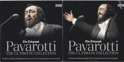 PAVAROTTI The Ultimate Collection ( THE TELEGRAPH Newspaper 2 CD Set )