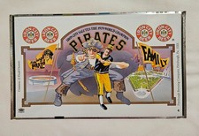 1979 Iron City Beer Can Unrolled Flat Pittsburgh Pirates World Champion Baseball