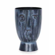Planter with Face Detailing Modern Face Planter Creative for Balcony