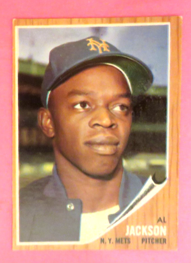 1962 Topps, New York Mets - AL JACKSON #464