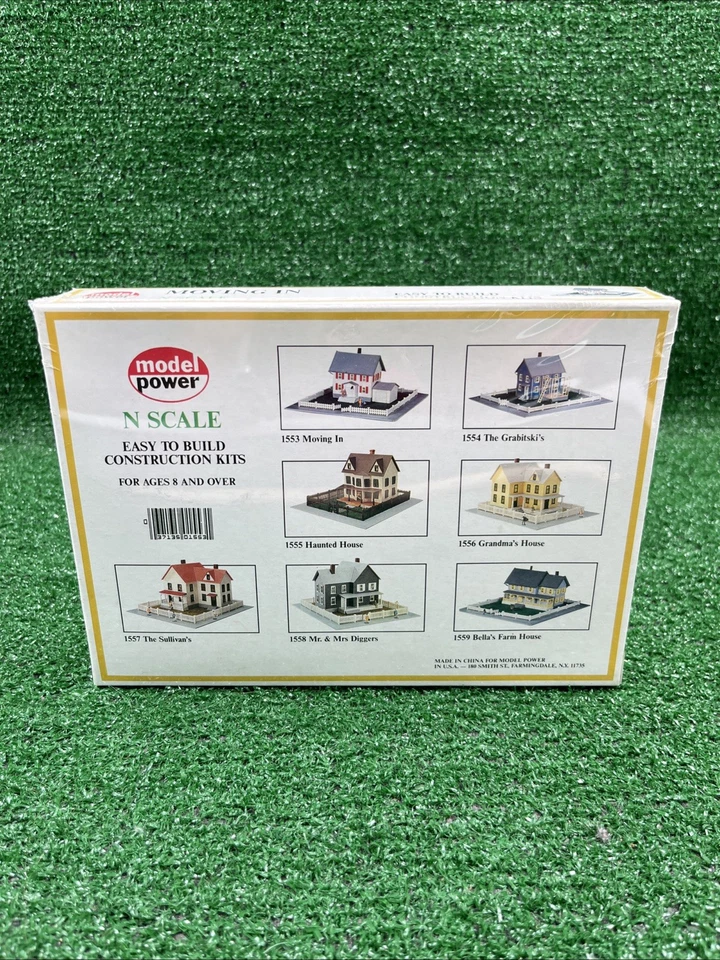 Model Power N Scale Moving In No 1553 New Sealed Box - Image 2 of 4