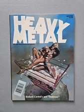 Heavy Metal Magazine Lot Vol. 5 #9 Vol. 9 #1 Geiger Vallejo Corben Moebius 1981 