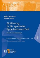EinfüHrung In Die Spanische Sprachwissenschaft Ein Lehr- Und Arbeitsbuch Buch