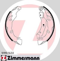 Zimmermann Bremsbackensatz Hinterachse U.A. FüR CitroËN, Dacia, Ds, Nissan