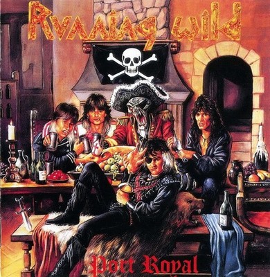 RUNNING WILD - Port Royal CD - Reissue of 1988 Album - Import