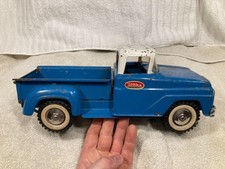 1962 Tonka Toys Pick Up Truck Blue and White All Original Sportsman