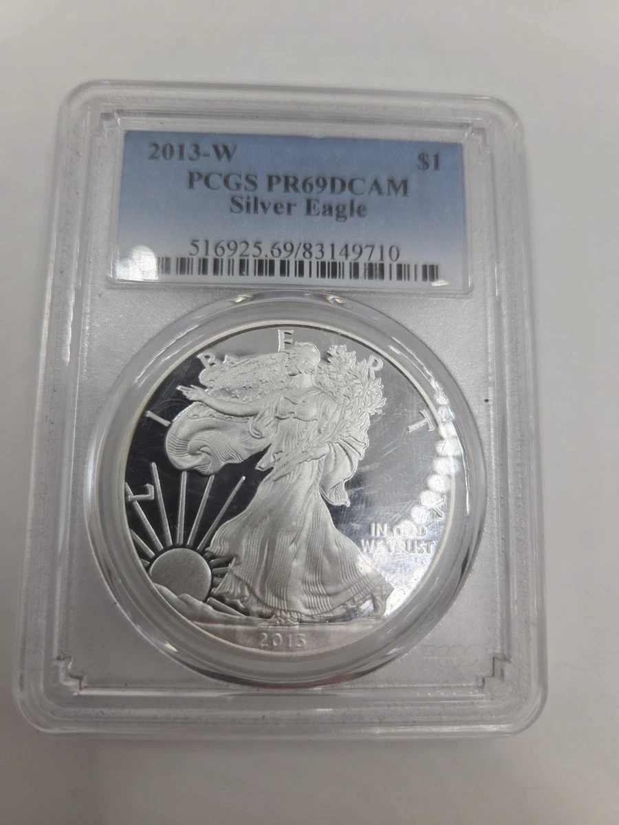 American Eagle PR 70 Graded 2013 Silver Bullion Coins for sale | eBay