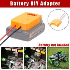 DIY Power Wheels Adapter Dock Connector Robotics for Black+Decker 18V Battery
