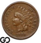 1880 Indian Head Cent Penny
