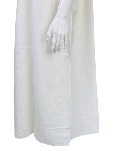 Ulla Johnson Femmes Couvre Ramie Gland Boho Poche Designer Maxi Robe M 6 - Photo 9 sur 14