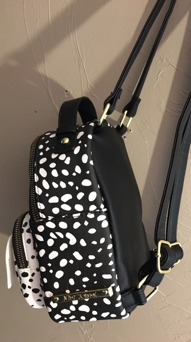 NWT BETSEY JOHNSON DALMATIAN KITSCH MINI BACKPACK GIRLS/TEEN  display picture 1
