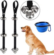 Dog Bell Premium Potty Training Big Dog Bells Adjustable Dog Doorbell for Potty