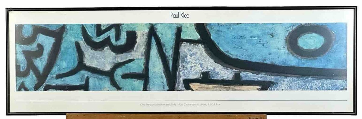 Composition with the Ship Paul Klee 1992 Poster Print Anti