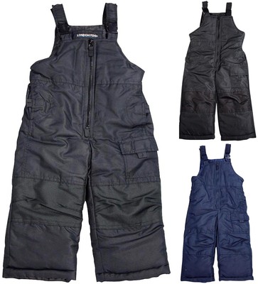 London Fog Adjustable Toddler//Boys 4-7 Snowsuit Bib Ski Winter Pants