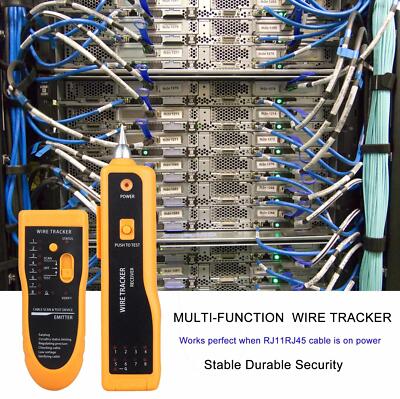 Netzwerkkabeltester RJ11 RJ45 Cat5 Cat6 LAN Ethernet Tracker Kabel Tonerleitung Fi
