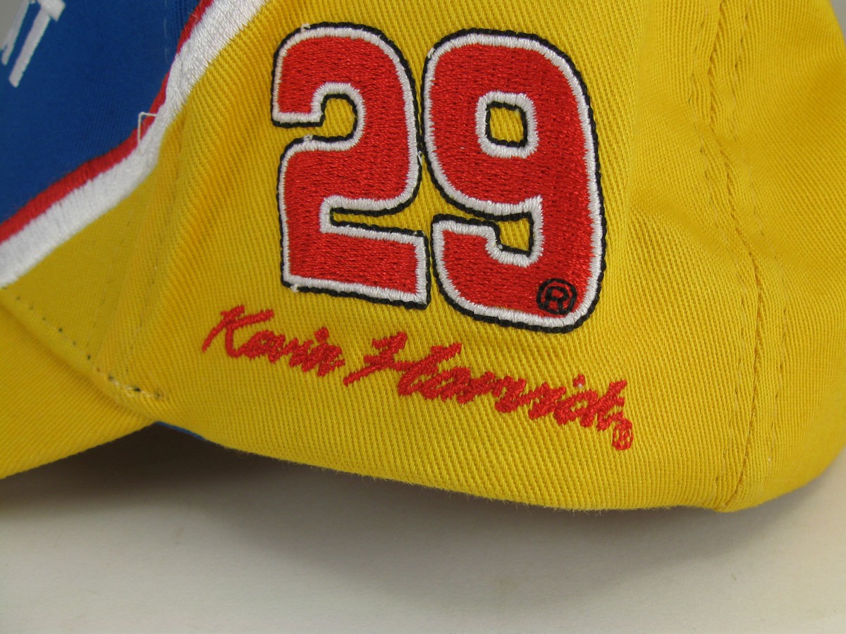 Shell ROTELLA キャップ Kevin Harvick 29 Kevin Harvick #29 Shell Rotella T Blue Yellow Nascar Racing