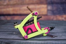 Handmade tattoo machine Big liner 7rl-18rs, Running 135-140Hz  4.5 V Unloaded