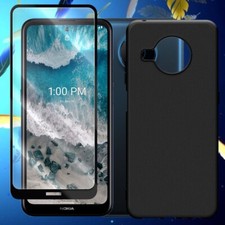9H Tempered Glass Screen Protector Protective TPU Case for Nokia X100 5G TA-1399