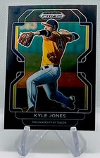2022 Prizm Draft Picks Kyle Jones Black Prizm Parallel #PDP204 - Minnesota Twins