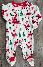 Baby Girl Boy Clothes New Just One You Carter's Newborn Fleece Santa Outfit