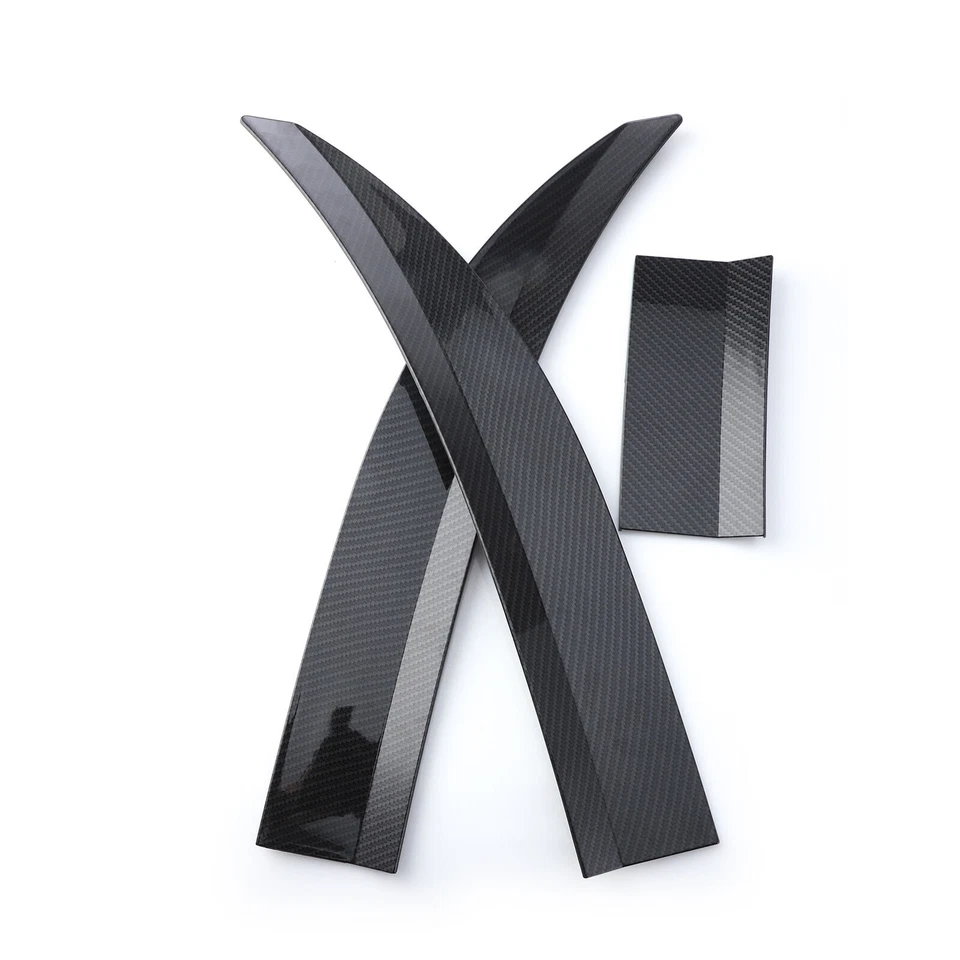 Carbon Fiber Adjustable Rear Trunk Spoiler Lip Roof Tail Wing For Mercedes-Benz Foto 3 de 4