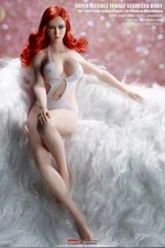 TBLeague Phicen S42 Female Seamless Large Bust Pale Body & Head 1/6 Figure