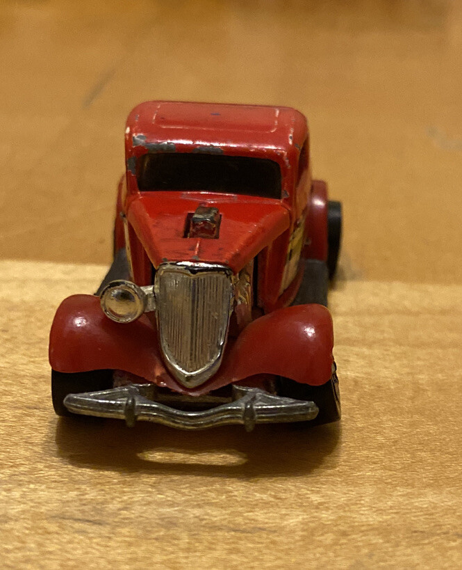 Vintage 1987 Hot Wheels ZZ Top Eliminator 3Window '34 Ford Rare