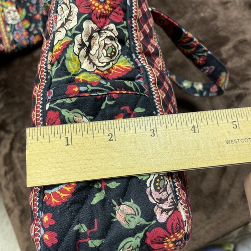 Vera Bradley Hampton Handbag in Retired Anastasia Pattern Zip Close Preowned - Picture 11 of 11