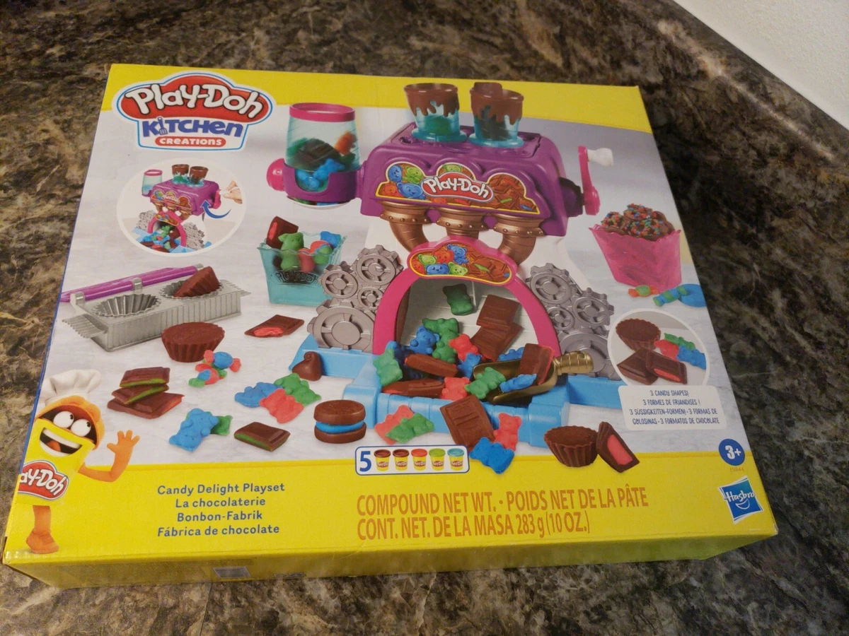 Play doh kitchen online fabrica de chocolate