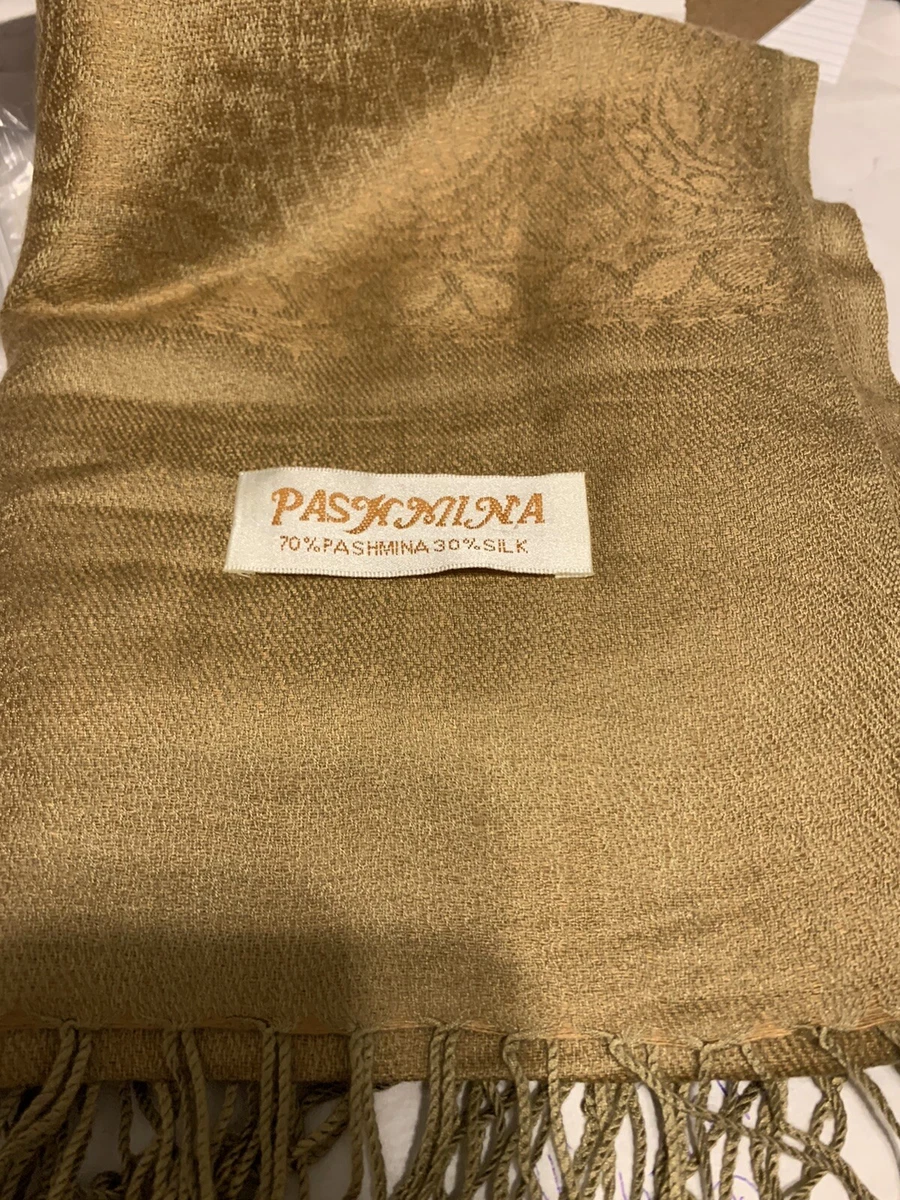 a Pashmina Scarf 70 Pashmina 30 Silk