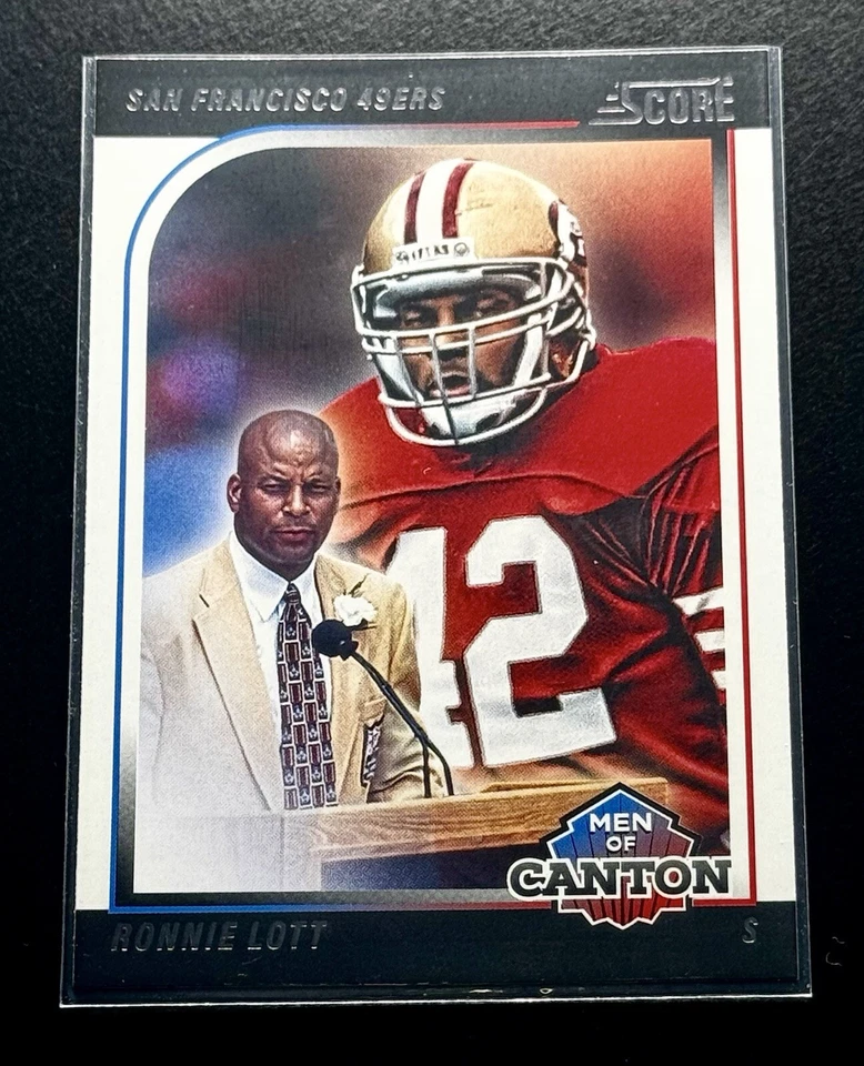 ‼️FULL SET‼️2024 SCORE “MEN OF CANTON” 1-20 OUTSTANDING⭐️HOF⭐️SET OF NFL ICONS - Image 4 of 4